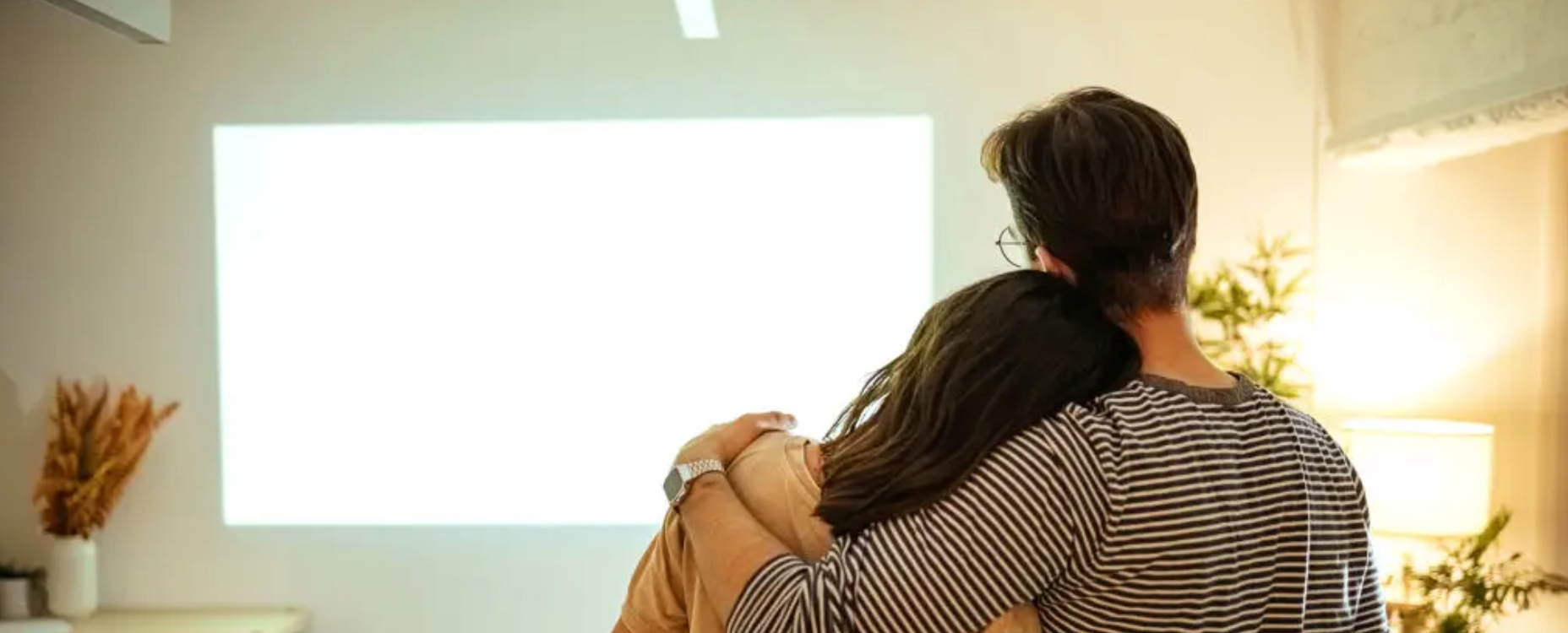 Creating a Virtual Art Gallery at Home with a Smart Projector