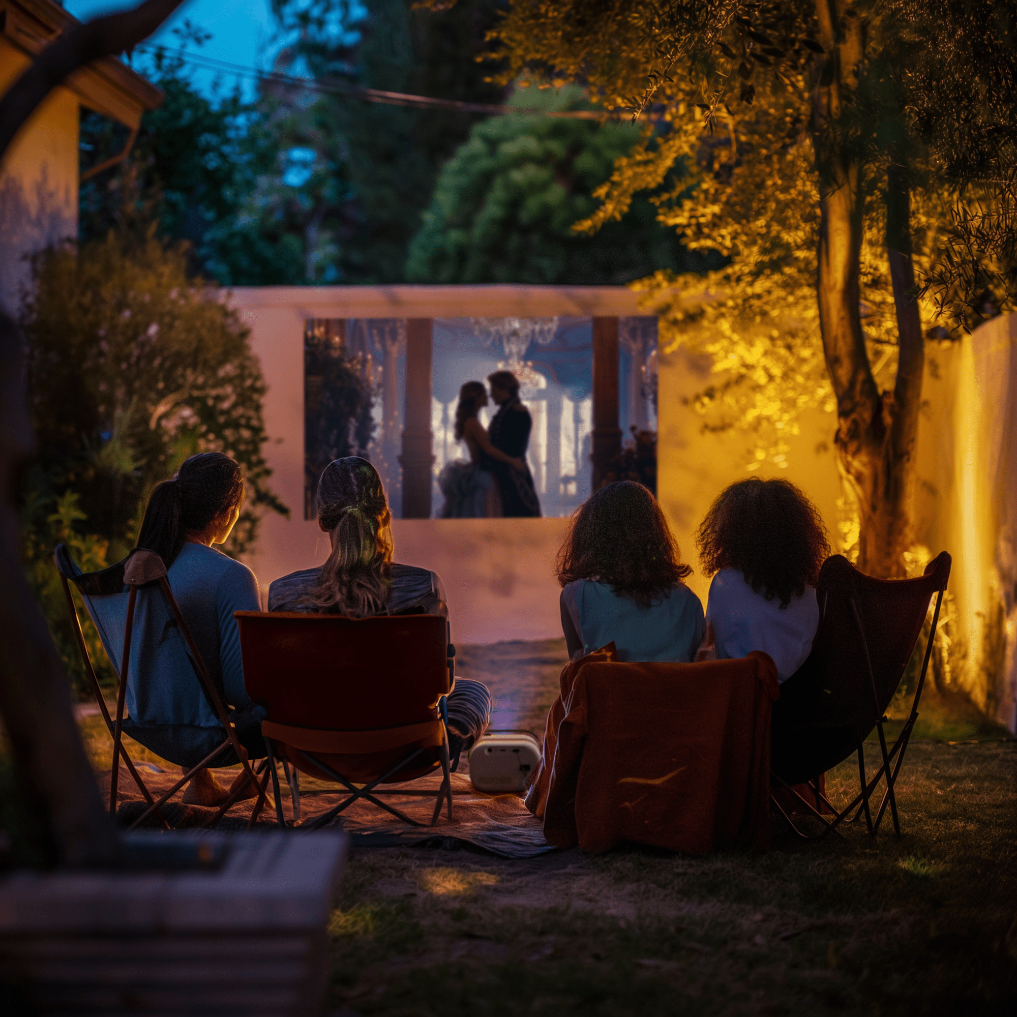 Best Outdoor Projector Setups for Campers & Van Lifers - Lumi Labs, Inc.