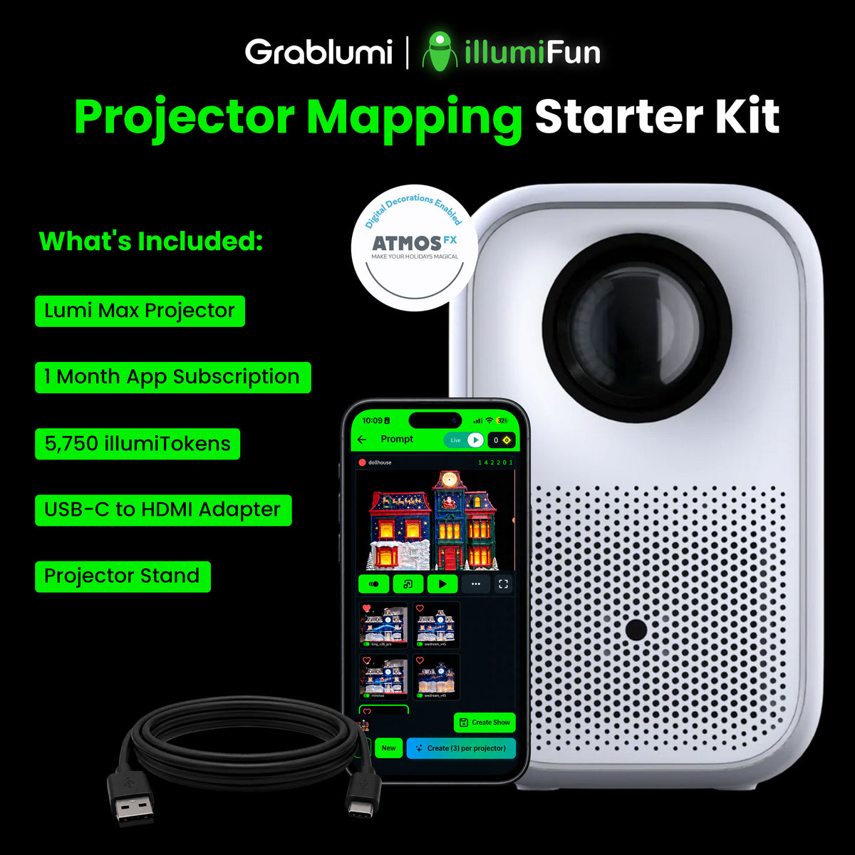 Lumi Max Projector | IllumiFun