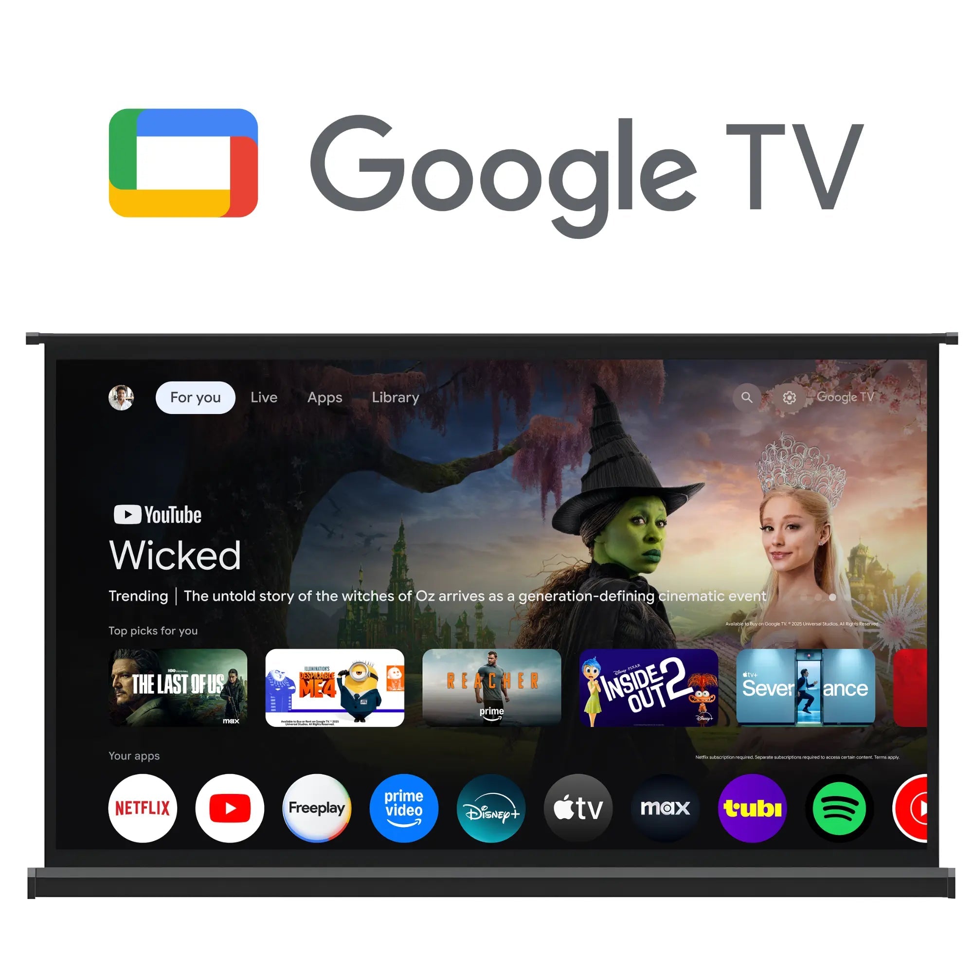 Lumi Max Projector | Google TV - Smart Projector - Lumi Labs, Inc. - Lumi Labs, Inc.