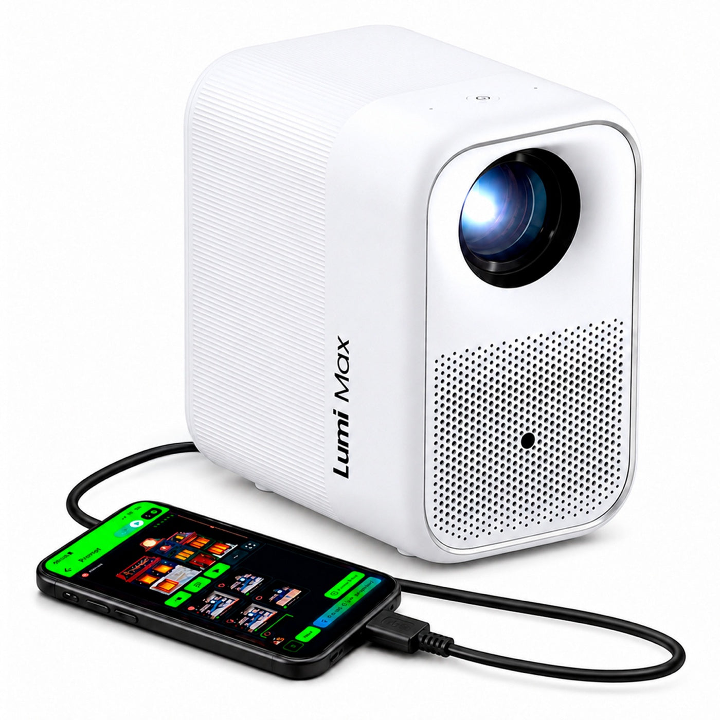 Lumi Max projector close-up